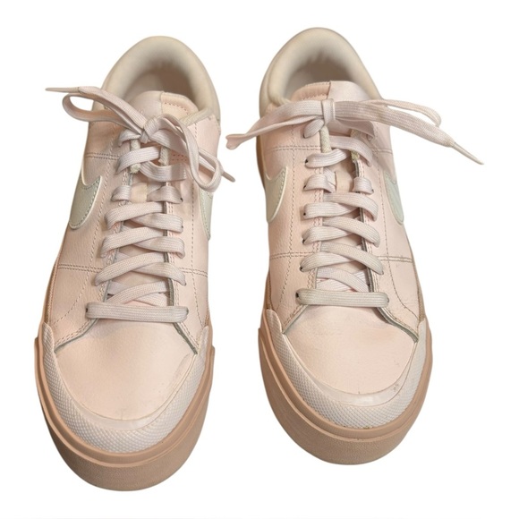 Nike Court Legacy Lift Light Soft Pink Women's Sneakers Size 9 Court Shoes - Picture 12 of 16